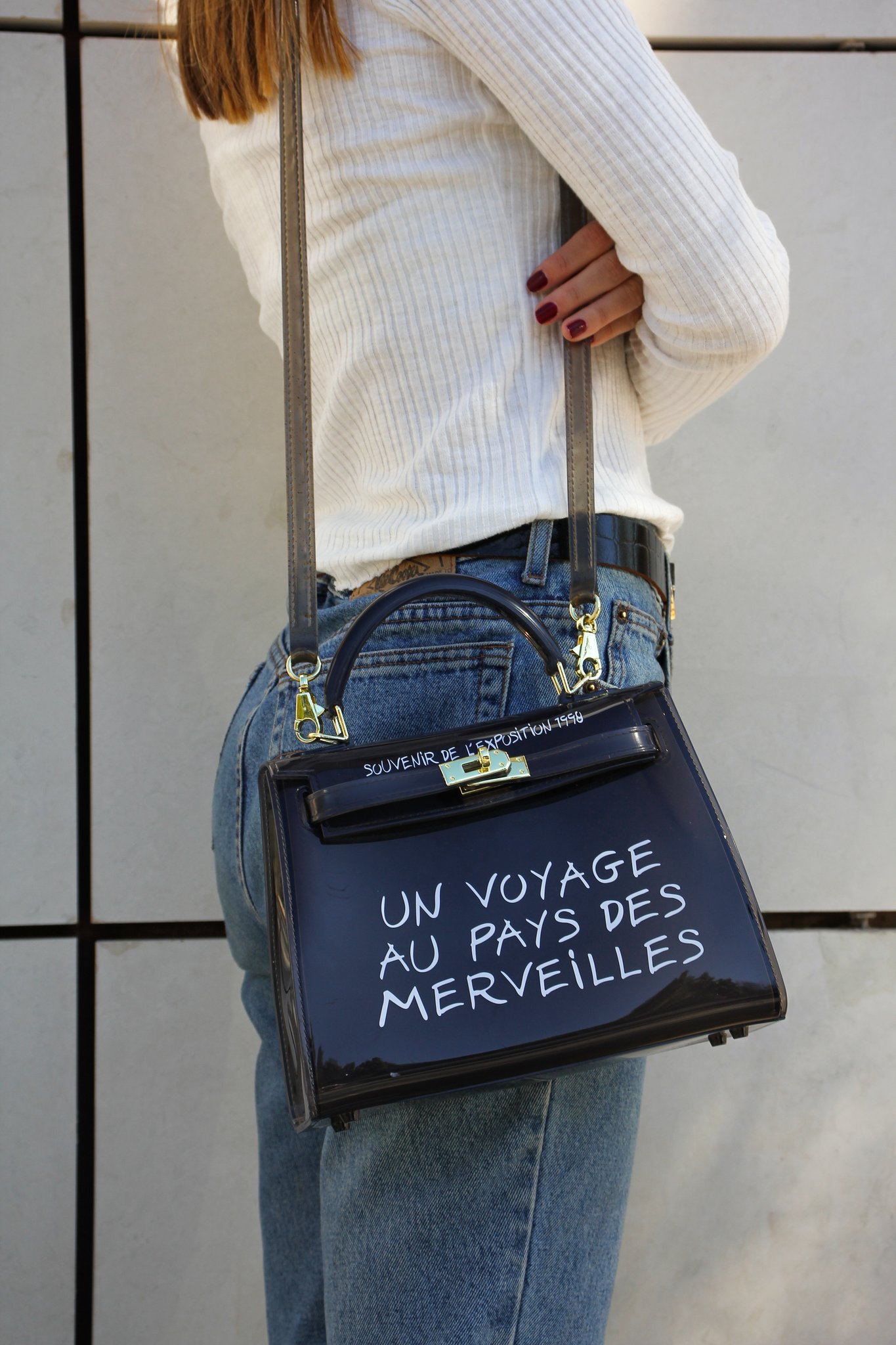 see through bag un voyage